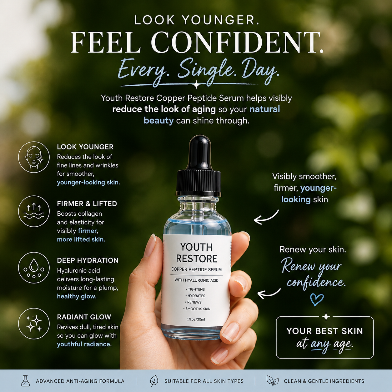 Youth Restore Copper Peptide Serum